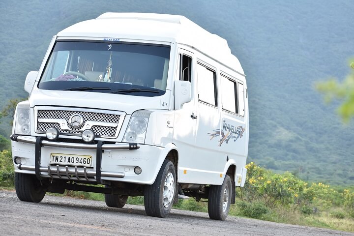 14 seater tempo traveller Rental vehicles in coimbatore
